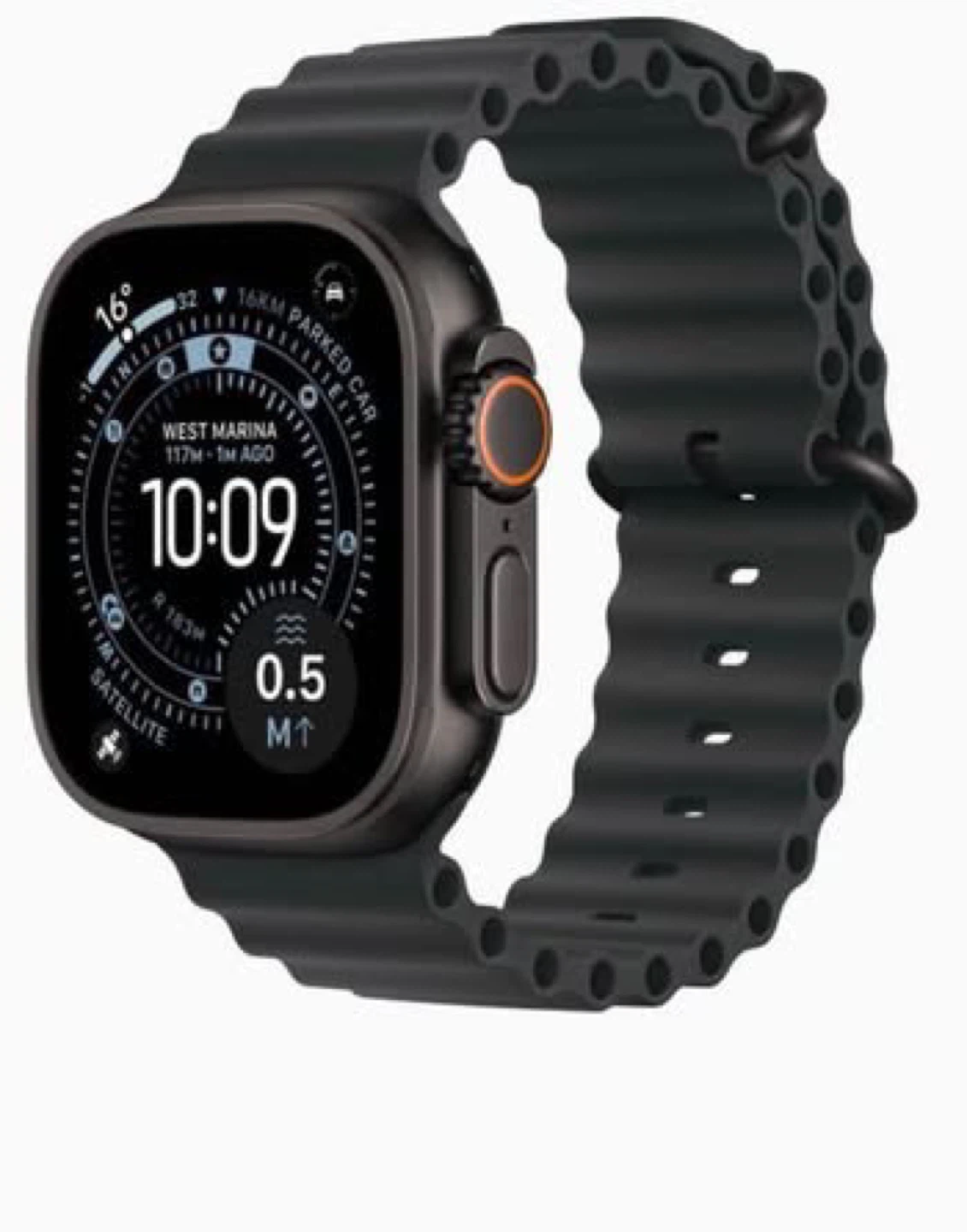 Apple Watch Ultra 49mm Titanium Case - photo 2
