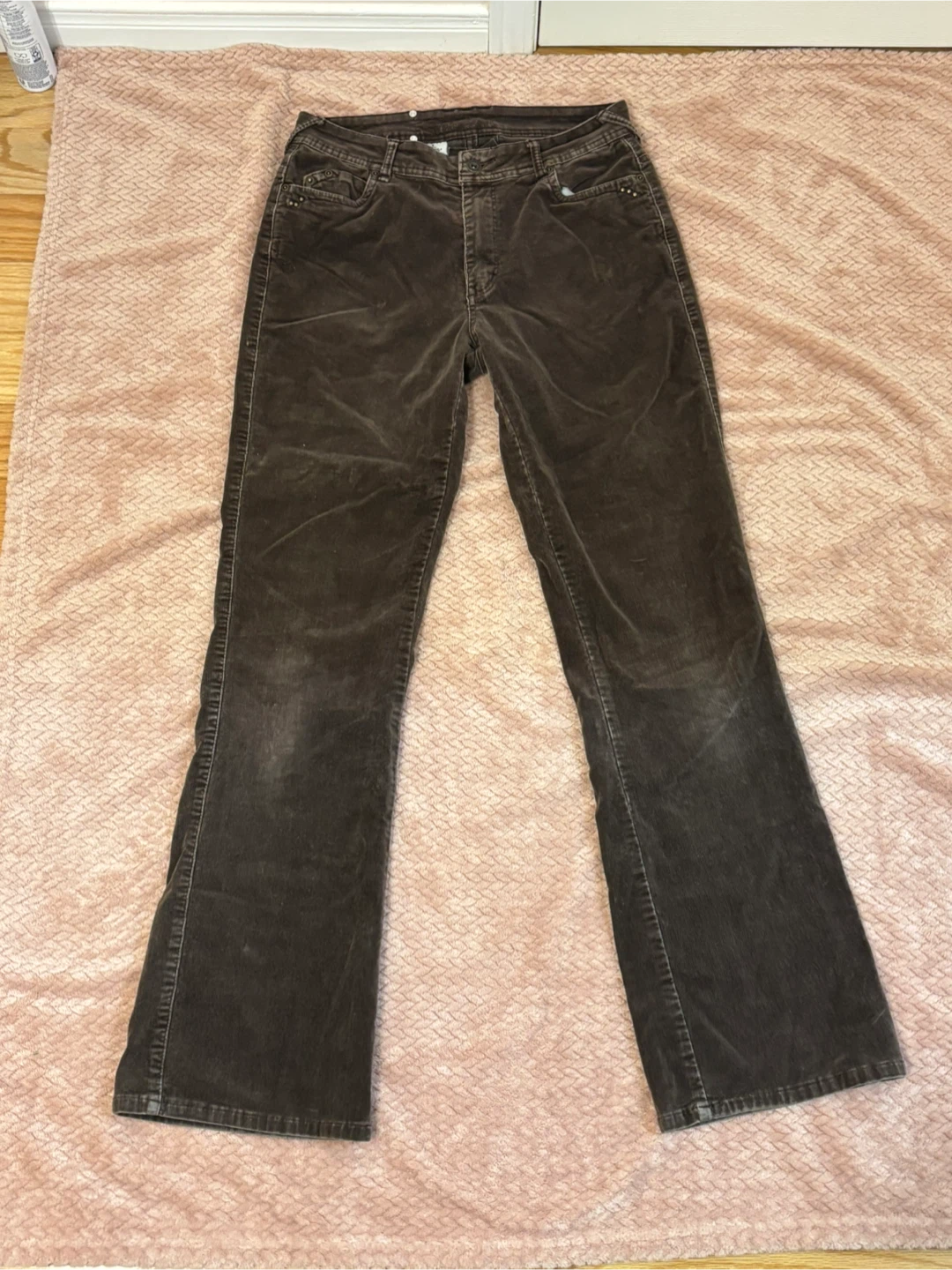 Suko Jeans Brown Corduroy Pants Size 8