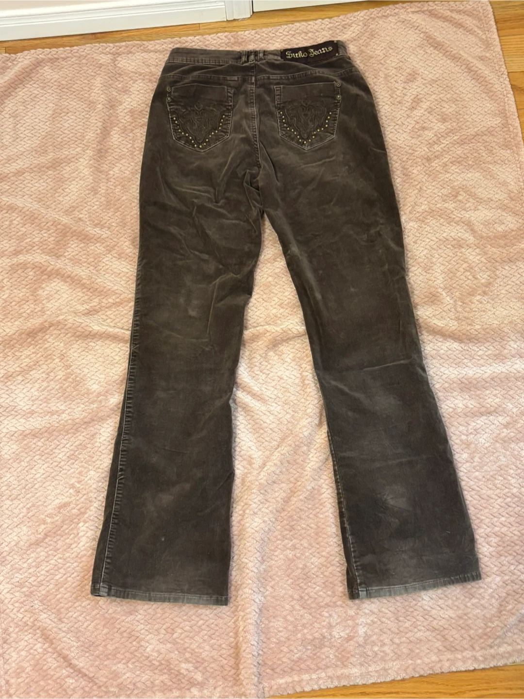 Suko Jeans Brown Corduroy Pants Size 8 - photo 5