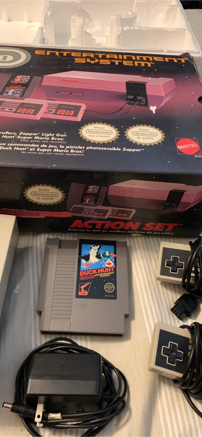 NINTENDO NES COMPLETE IN BOX (ACTION SET) - photo 4