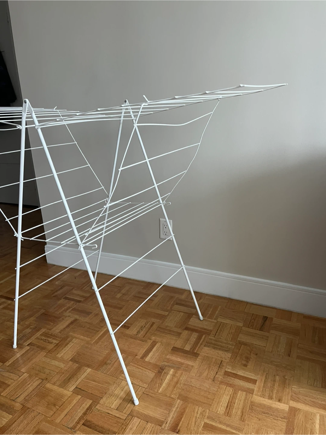 White Folding Drying Rack 🧡 - photo 2