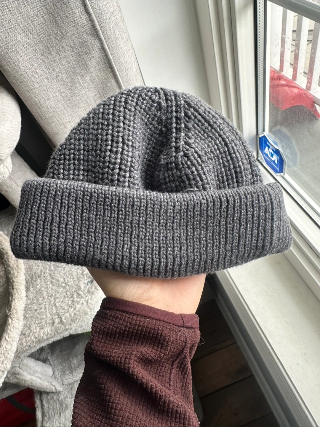 Zara Fisherman’s Beanie Grey