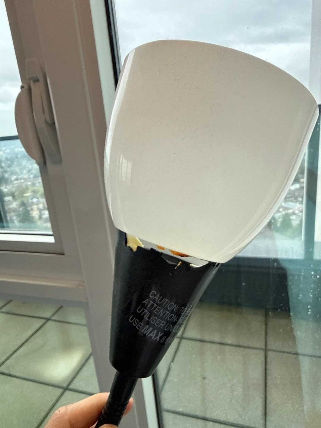 Black Floor Lamp with Adjustable Reading Light - photo 2
