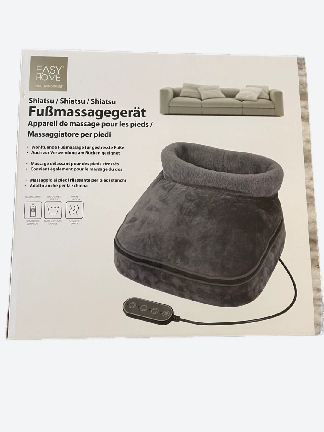 German Shiatsu Foot Warmer and Massager