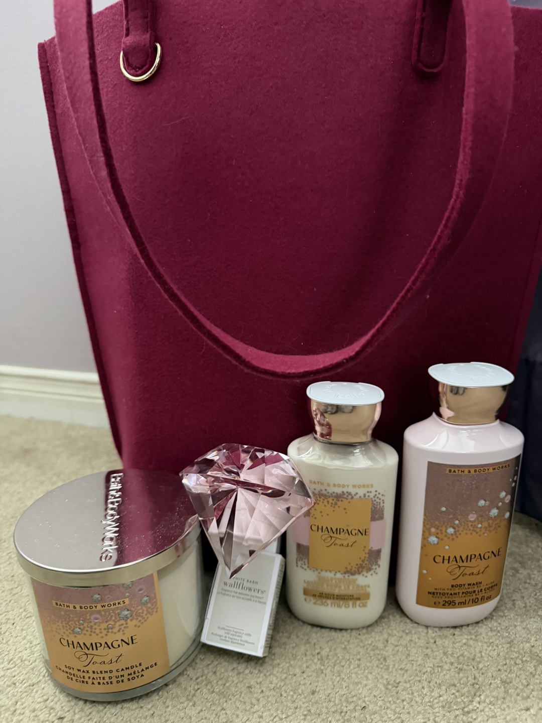 Bath and body works set