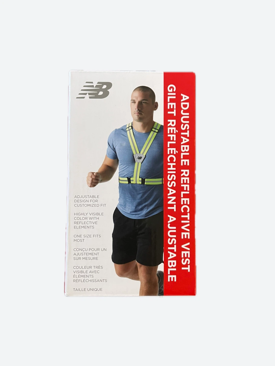 NEW! NEW BALANCE Adjustable Outdoor Reflective Vest