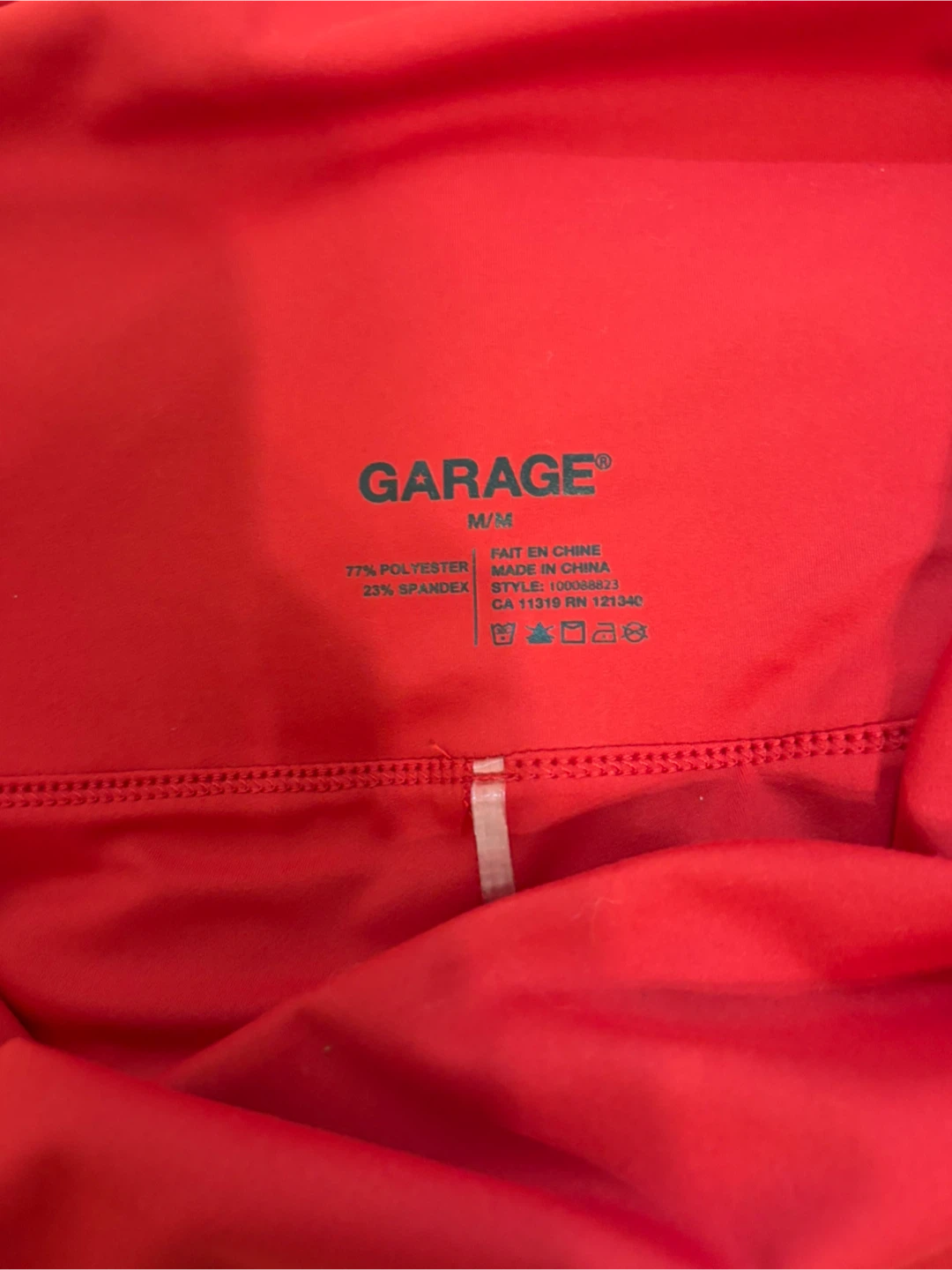 Garage Red Skirt M/M - photo 3