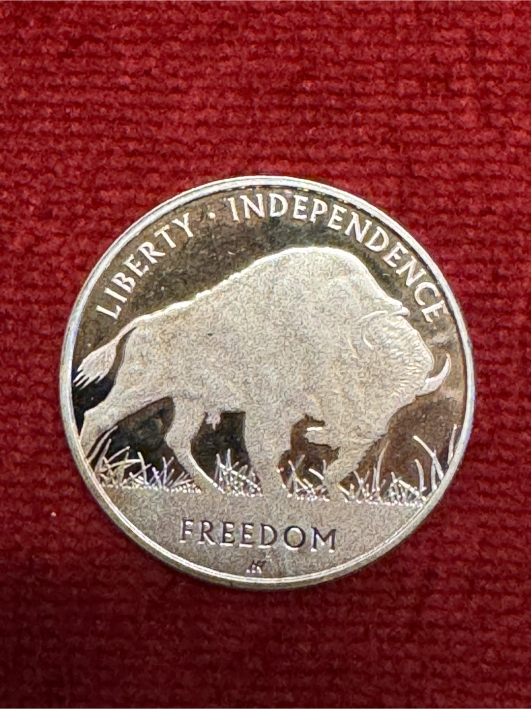 2021 1 oz Silver Buffalo Freedom Coin - photo 2