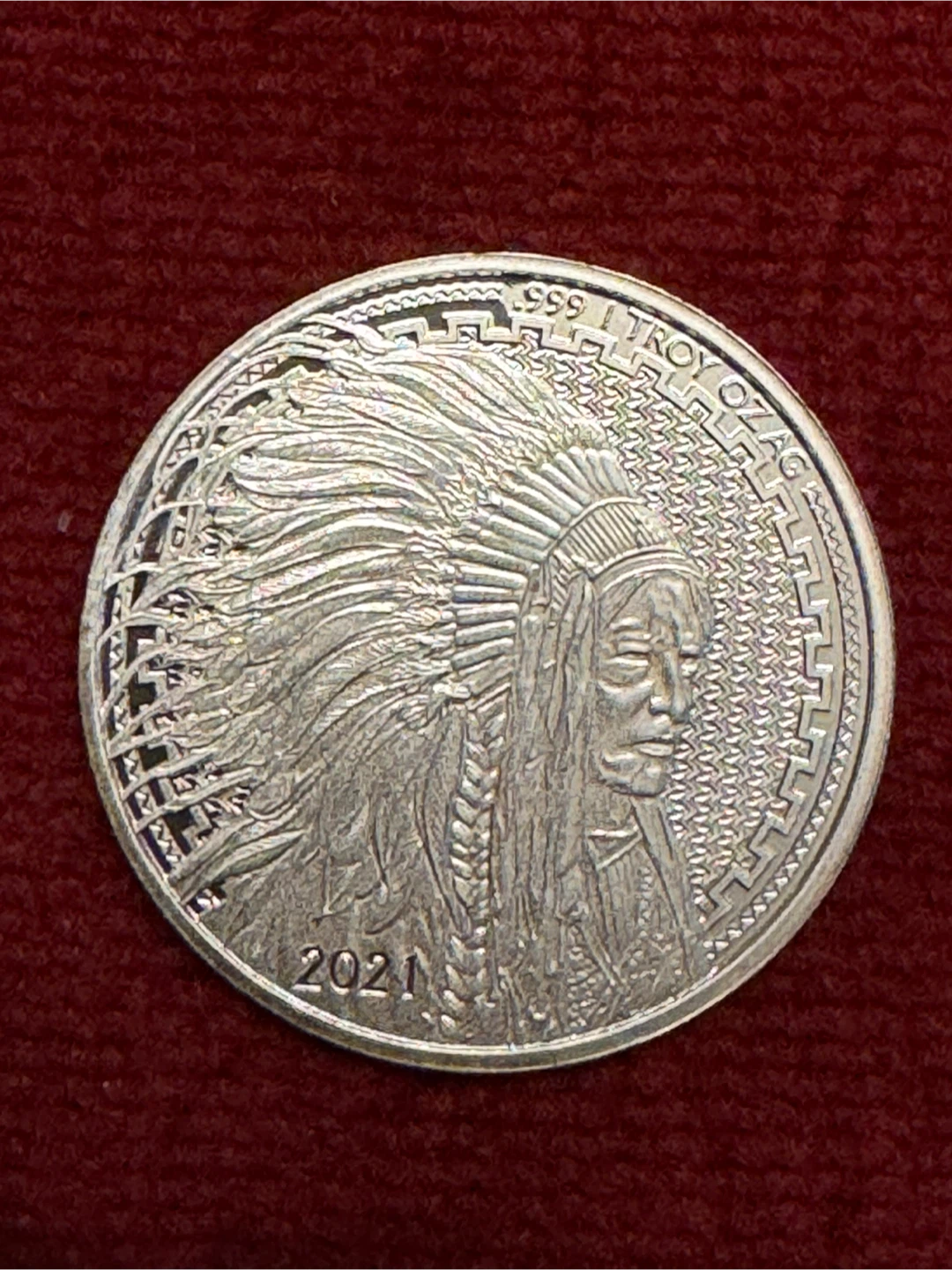 2021 1 oz Silver Buffalo Freedom Coin