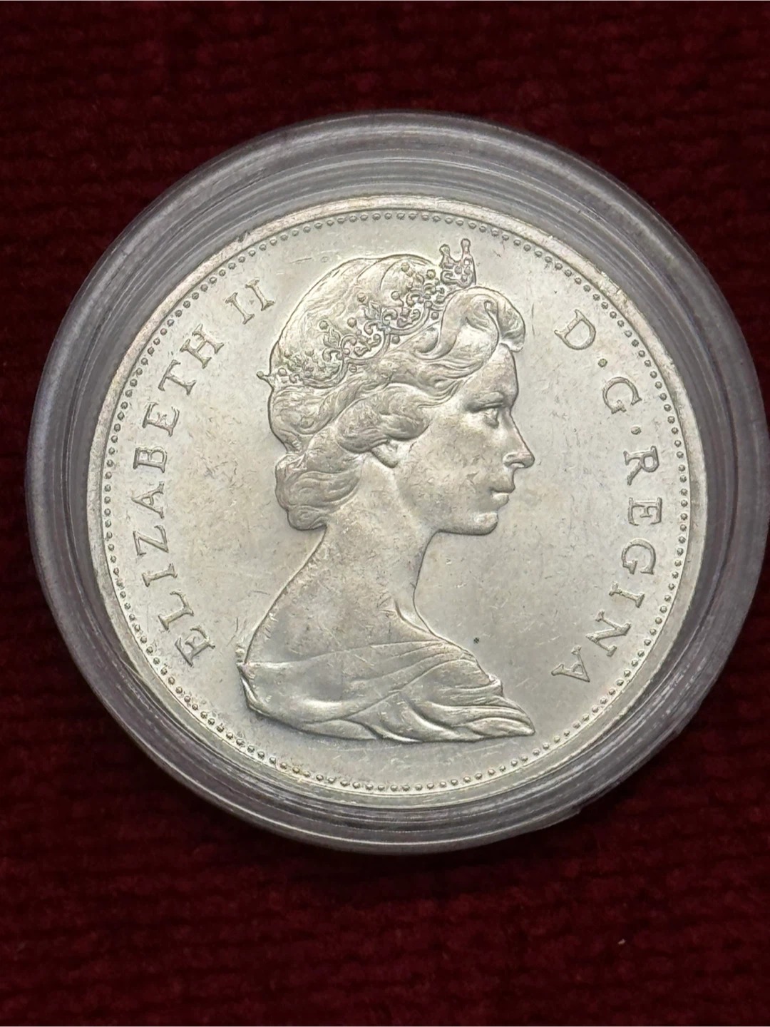 1965 Canada Dollar Coin - photo 2