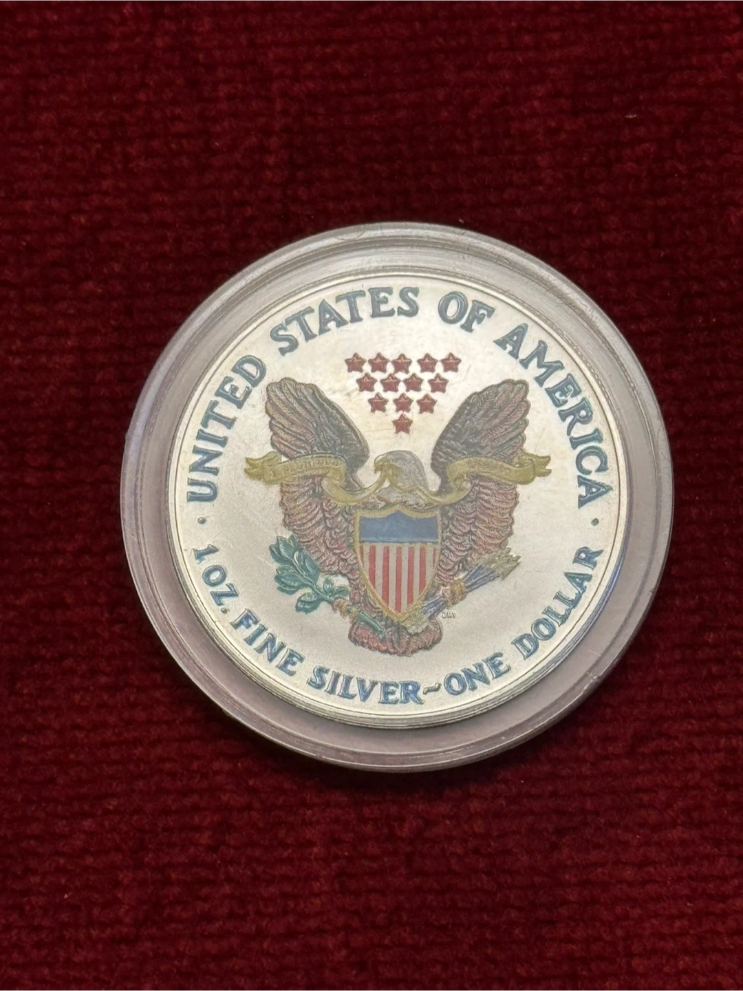 2001 American Eagle Silver Dollar Coin - photo 4