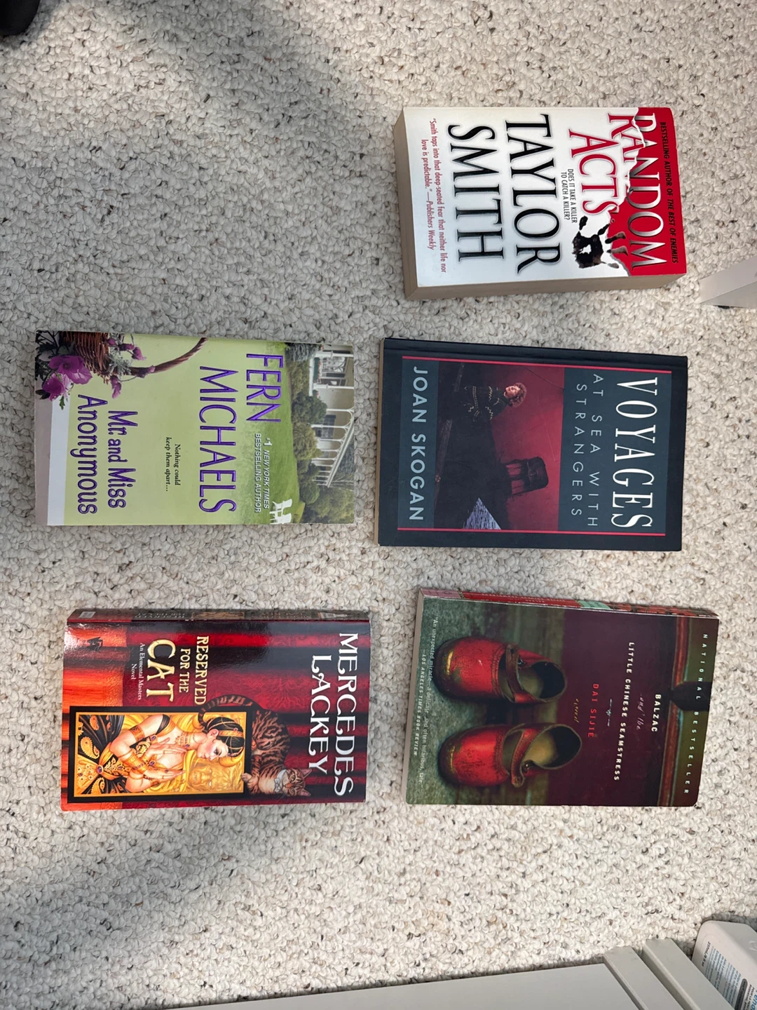 Collection of 5 Paperback Novels
