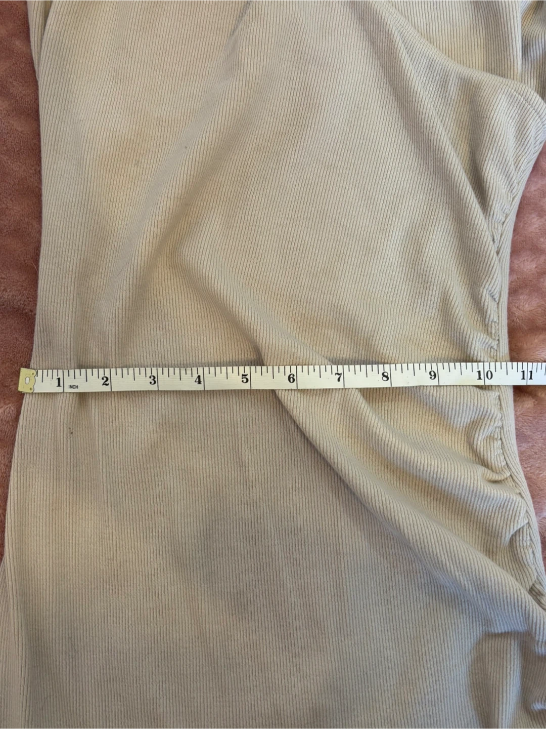 Garage Ruched Mini Dress M/M Beige - photo 5