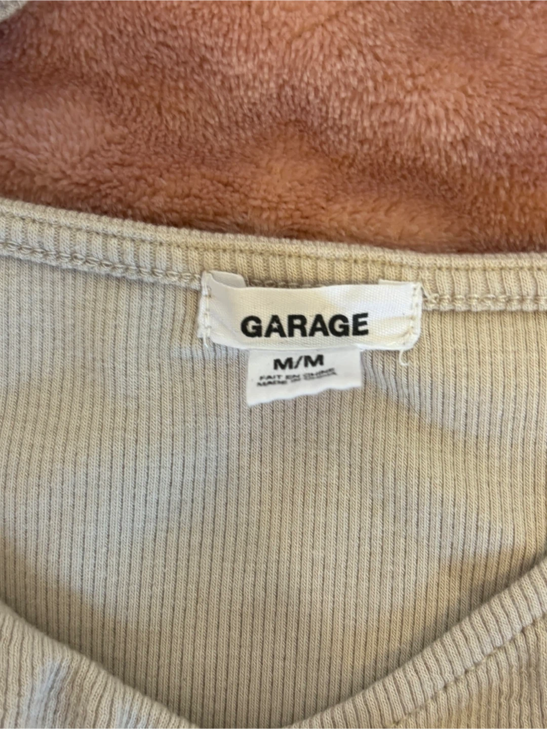 Garage Ruched Mini Dress M/M Beige - photo 2