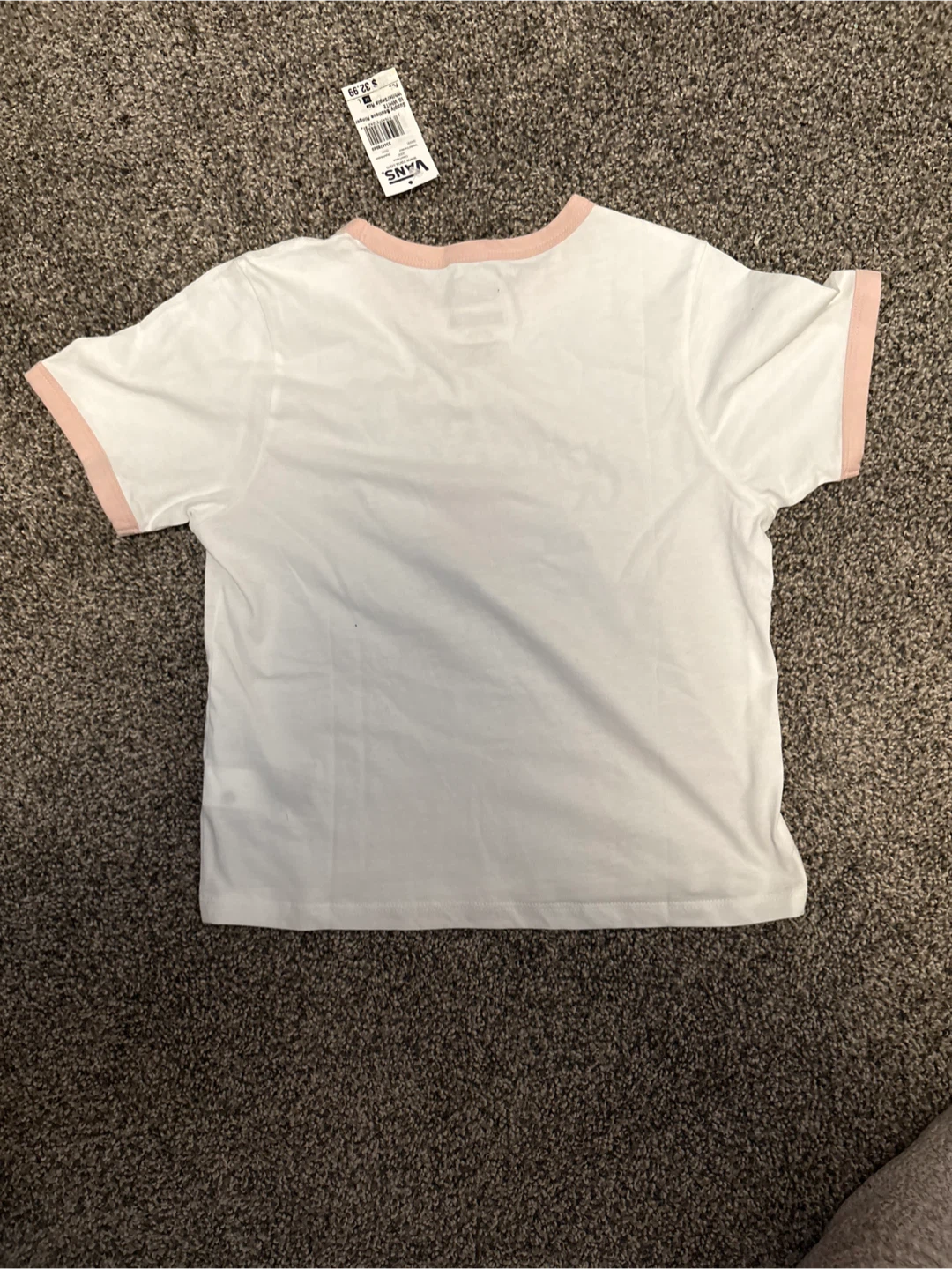 Girls Vans Off The Wall Boutique Graphic T-Shirt - photo 2