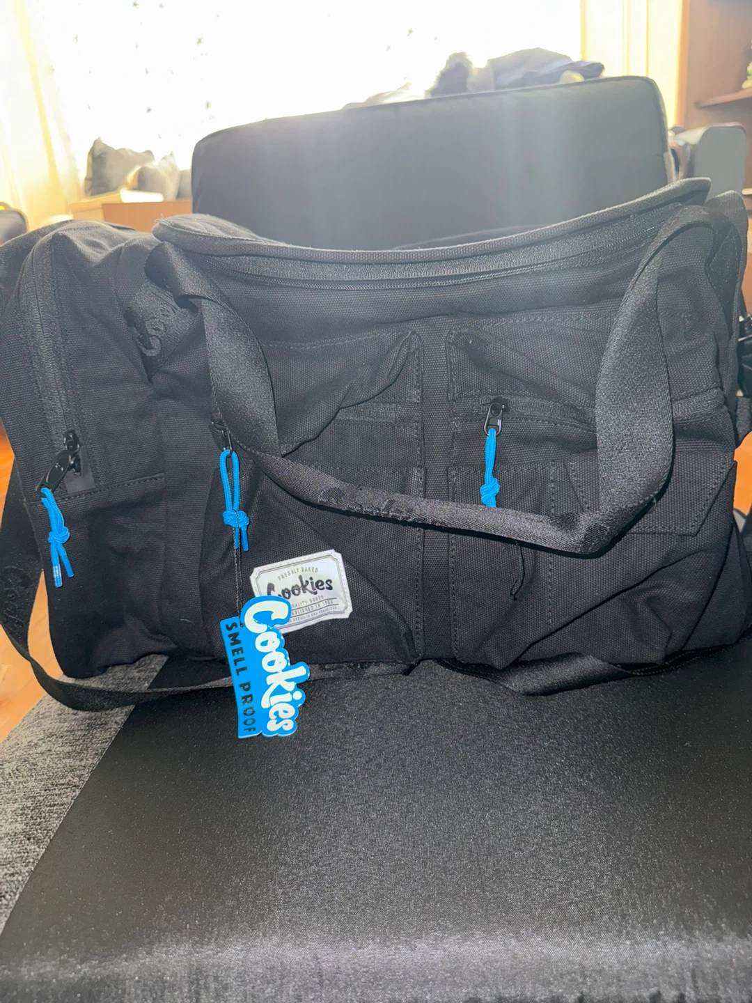 Cookies SF Black Duffle Axel bag - photo 3