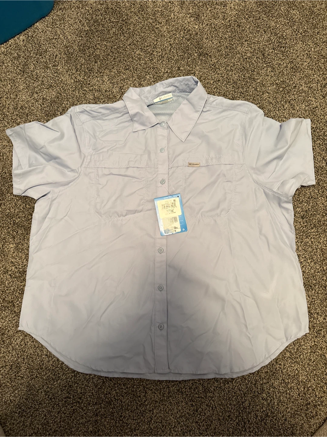 New Columbia Silver Ridge Women's Shirt XL/TG - Light Blue