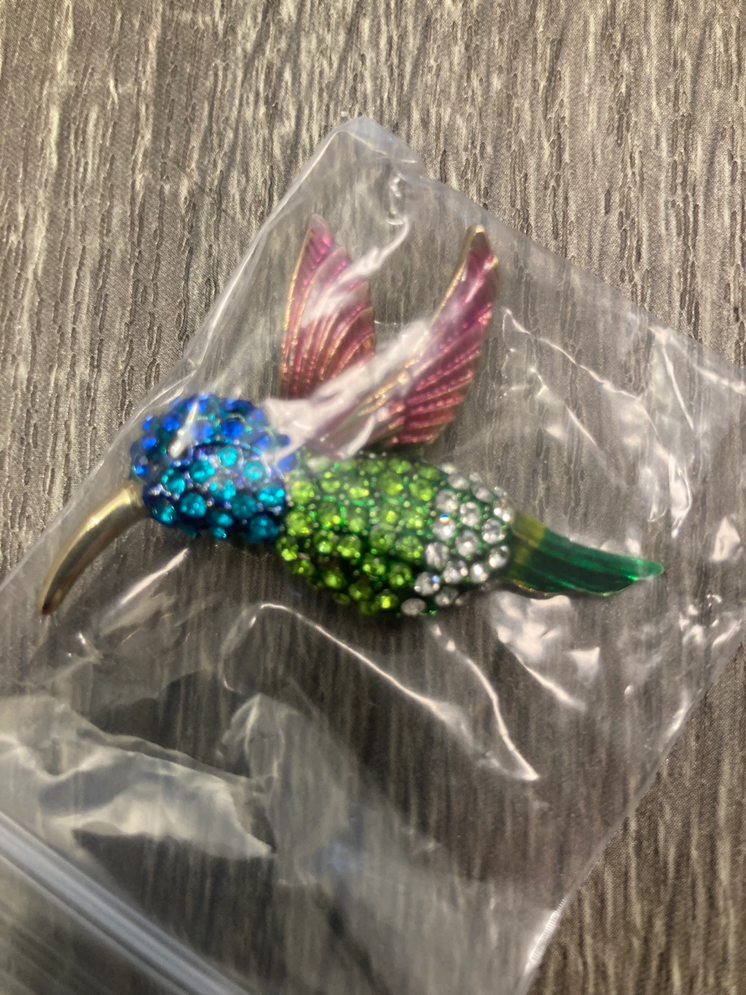 Hummingbird Brooch Pin