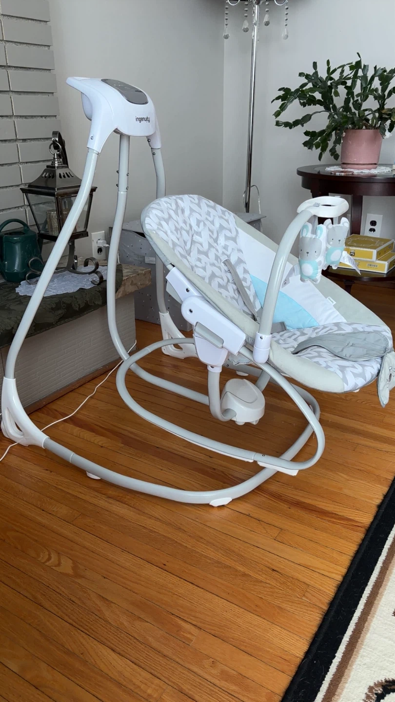 Ingenuity SimpleComfort Compact Soothing Swing & Rocker - photo 4
