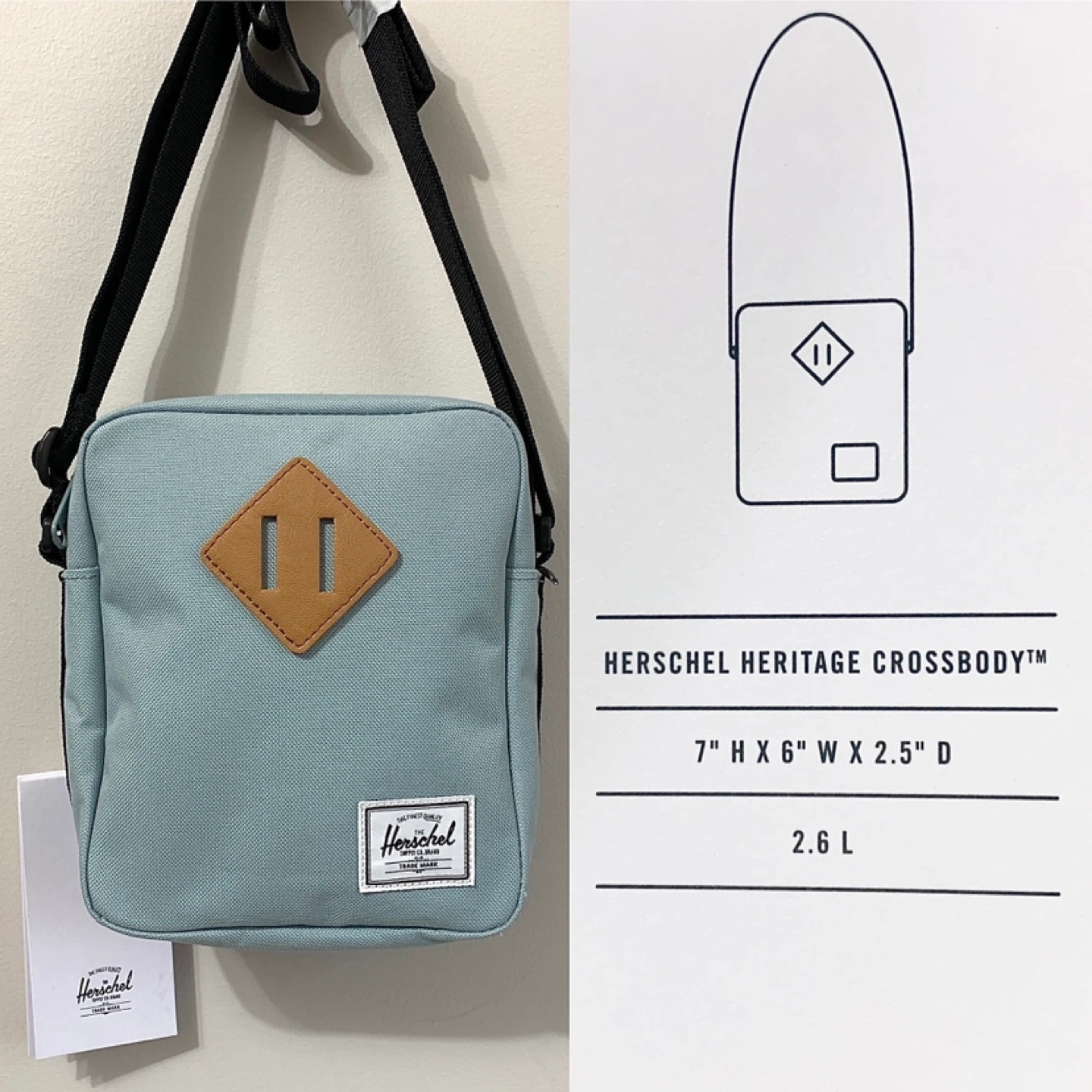 Herschel Heritage Crossbody Bag 2.5 L NEW - photo 2