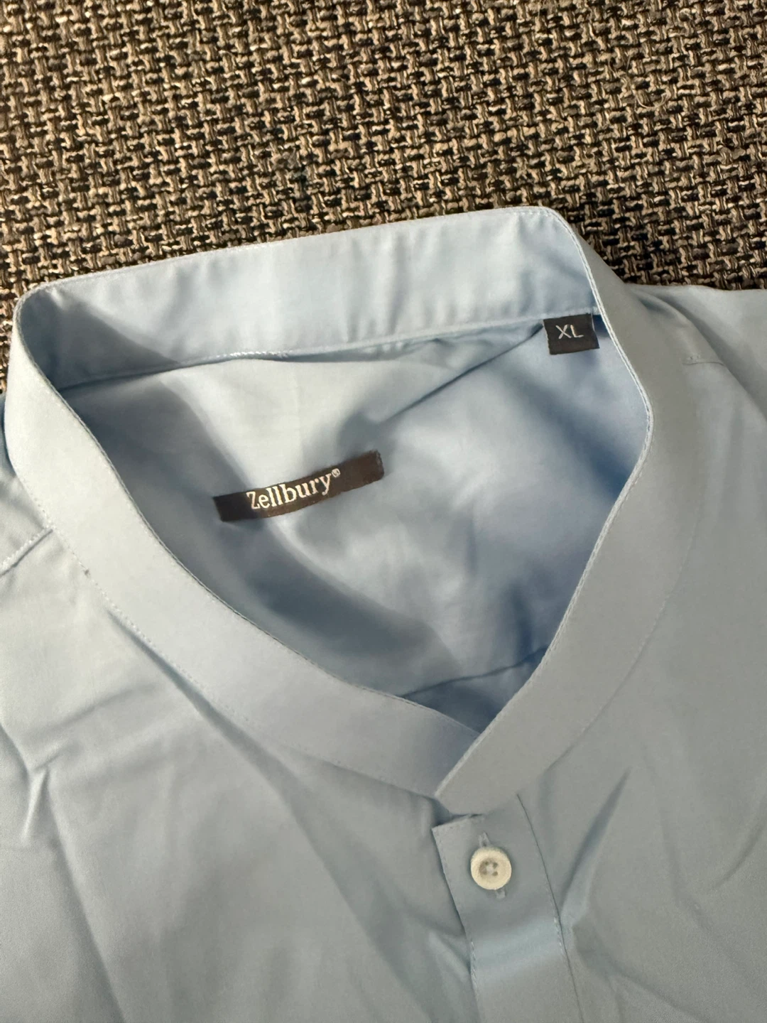 Zellbury Men's Light Blue Kurta Set - Size XL - photo 4