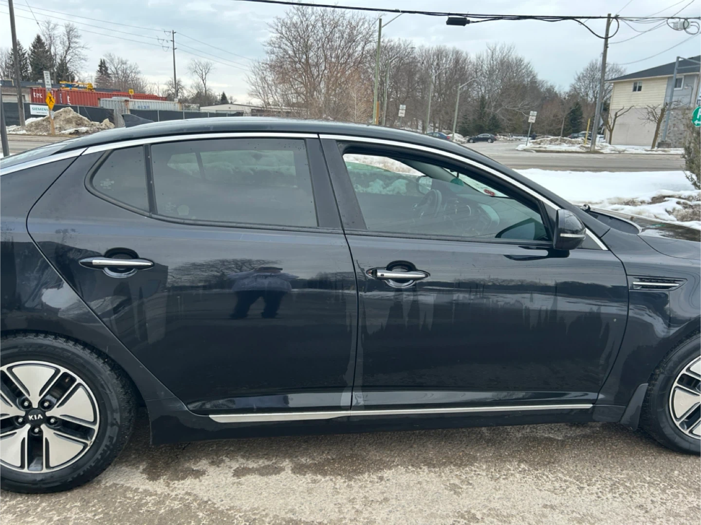 Black Kia Optima Hybrid. 2013. 279,000 kl - photo 4