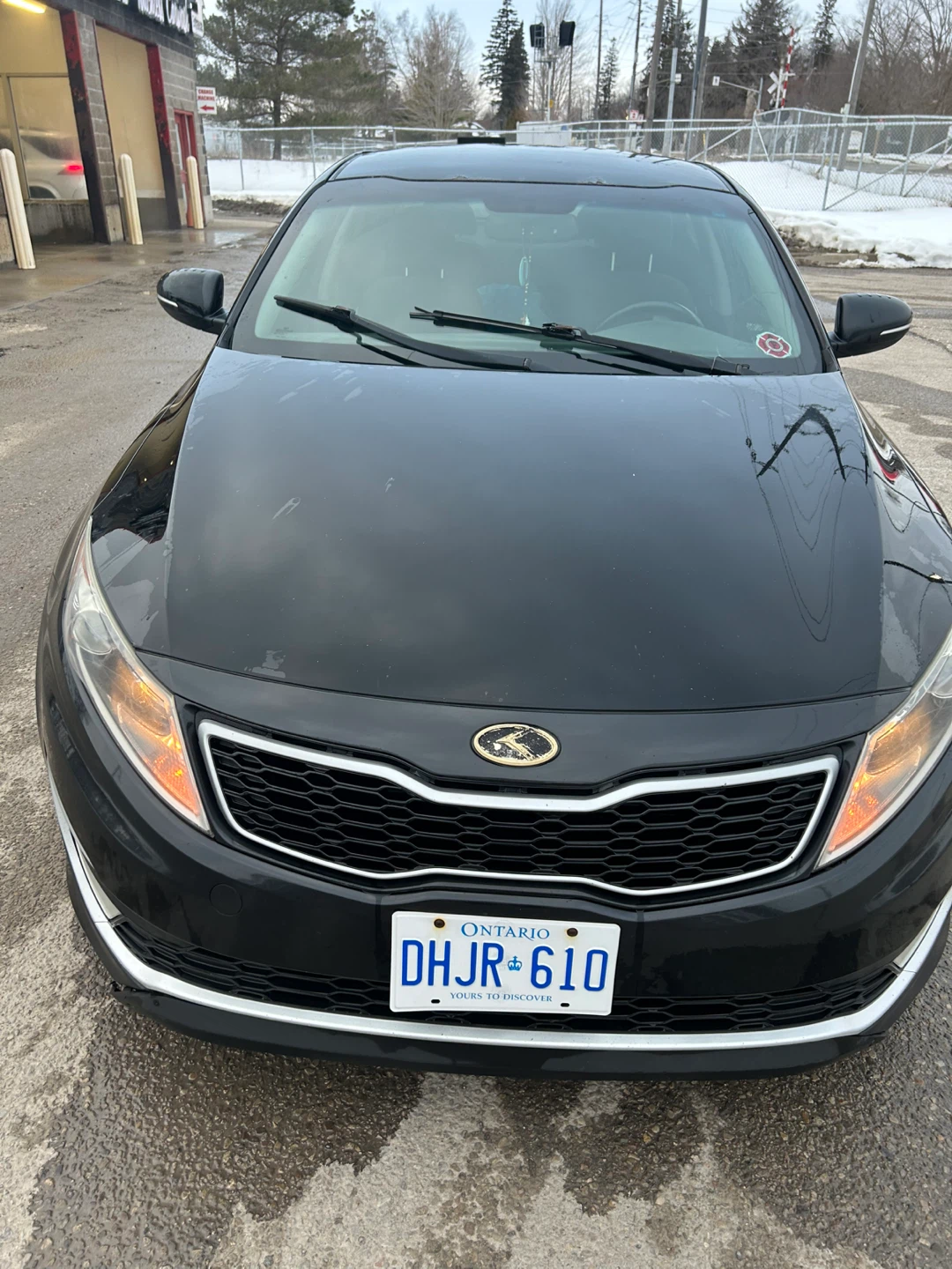 Black Kia Optima Hybrid. 2013. 279,000 kl - photo 5