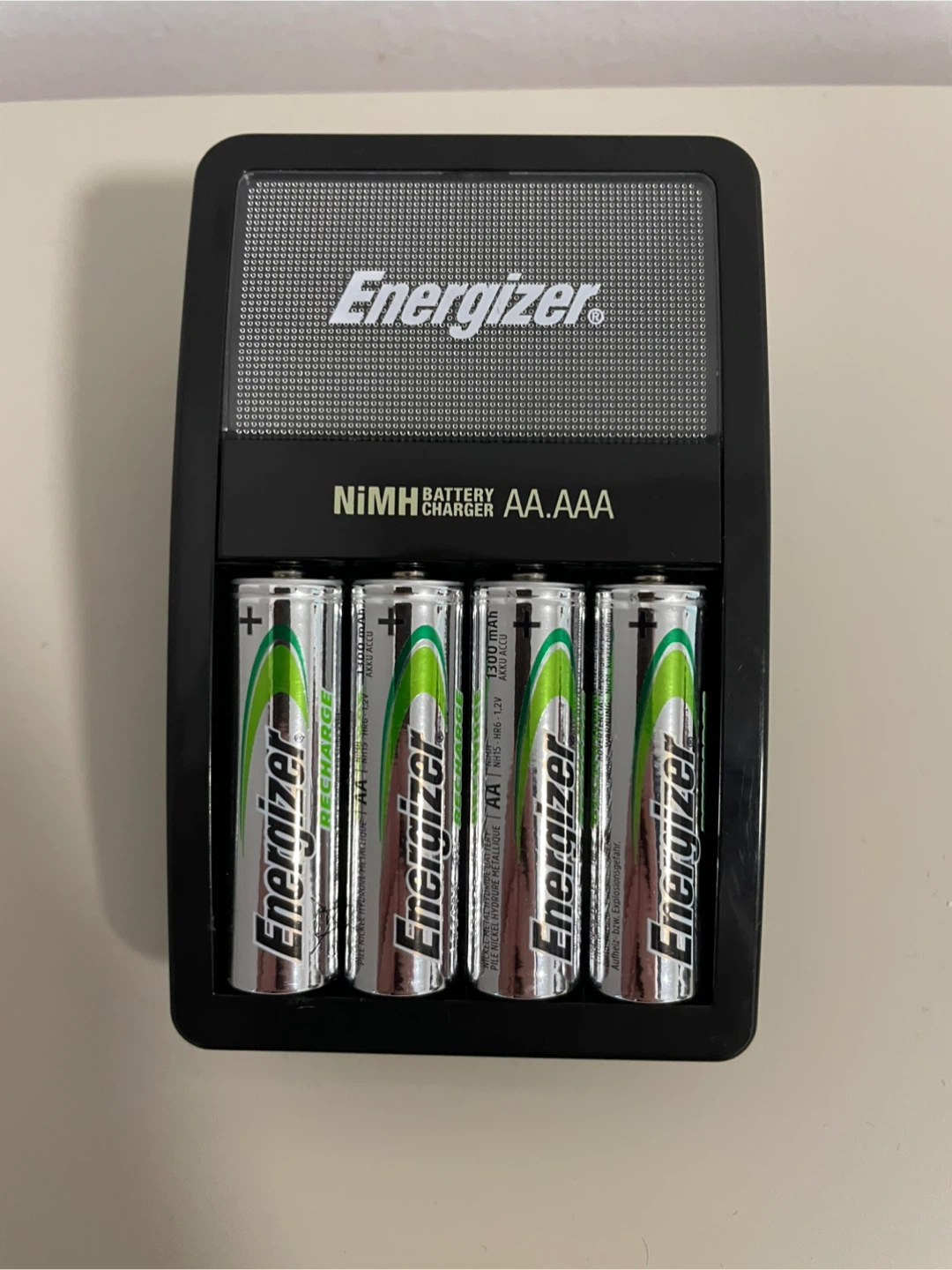 Energizer NiMH AA Batteries and AA/AAA Recharger