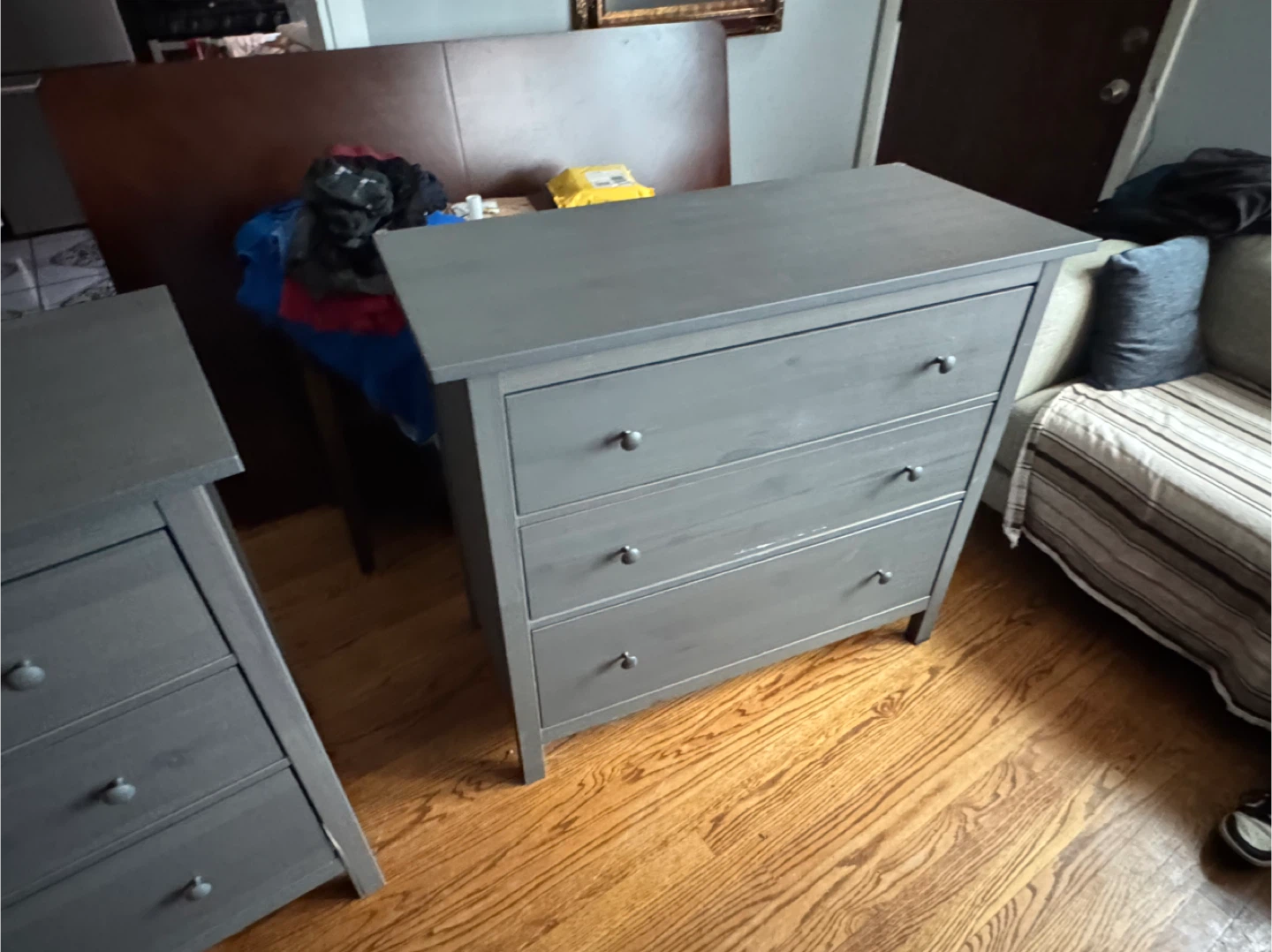 IKEA HEMNES 8-Drawer Dresser - Grey - photo 2