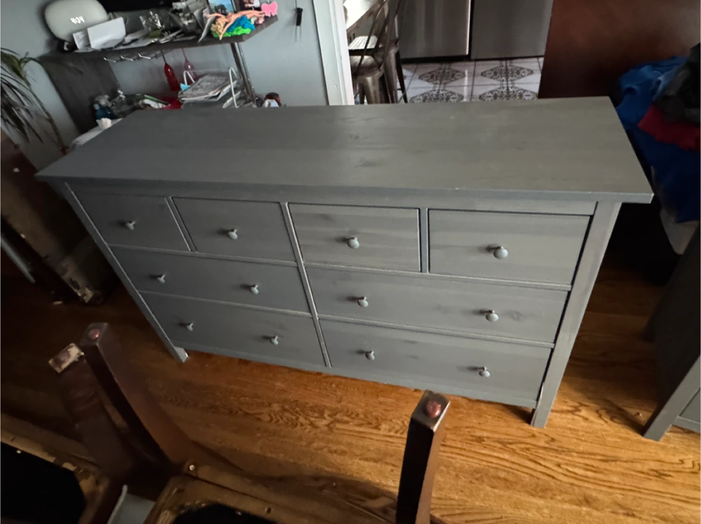 IKEA HEMNES 8-Drawer Dresser - Grey - photo 4