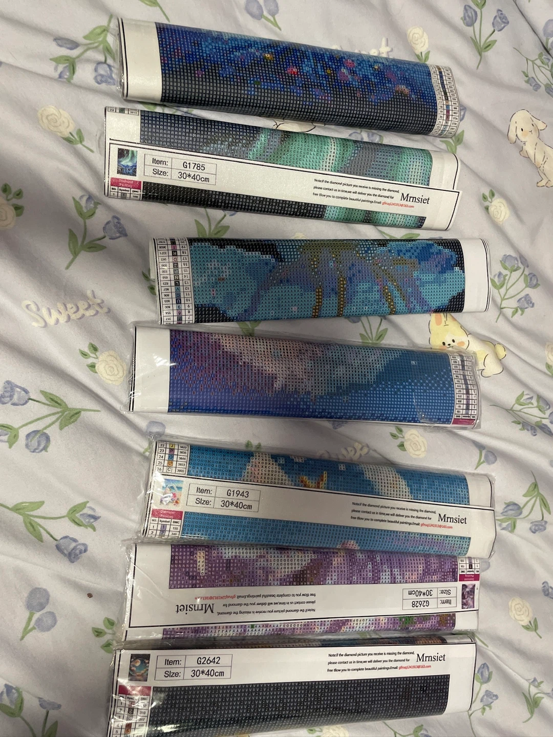 Mrnsiet Diamond Painting Kits (Set of 5)