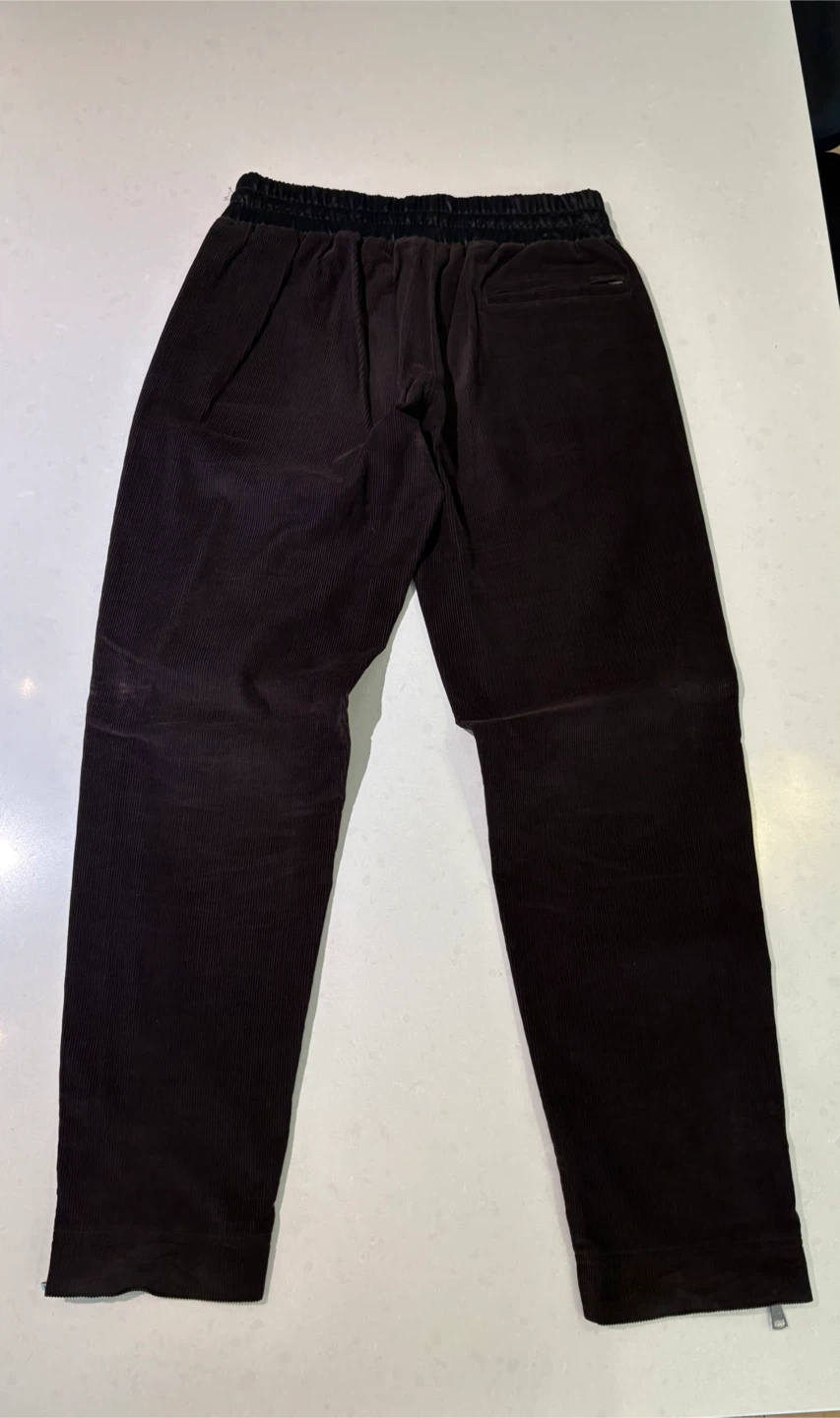 Dolce & Gabbana Brown Corduroy Track Pants - Men's S/M - photo 2