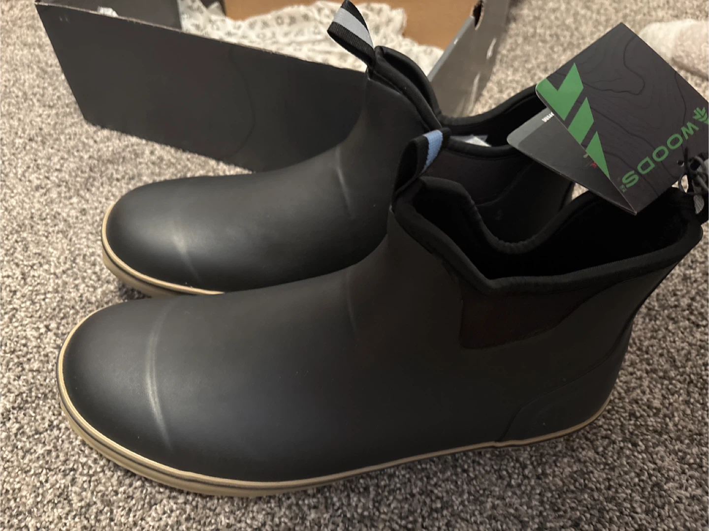 New BROHM Woods Waterproof Rubber Boots - Anthracite - photo 3