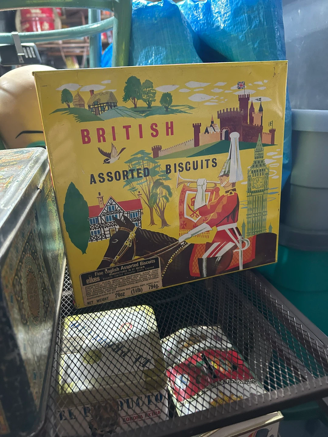 Elkes British Assorted Biscuits Tin