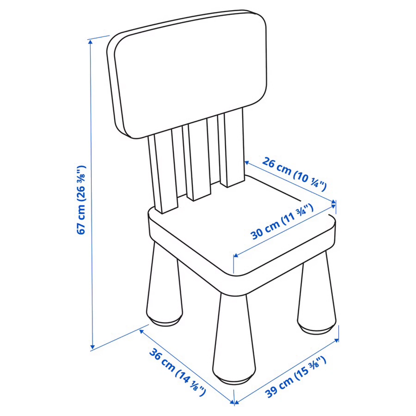 IKEA Kids Mammut Table and Chairs Set - photo 4