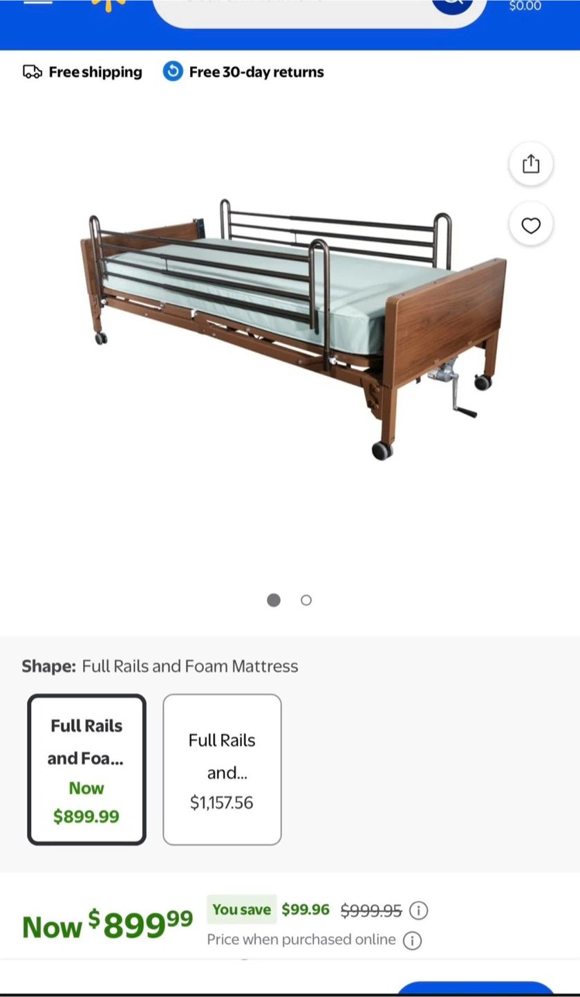 Adjustable Electric Hospital Bed - photo 3