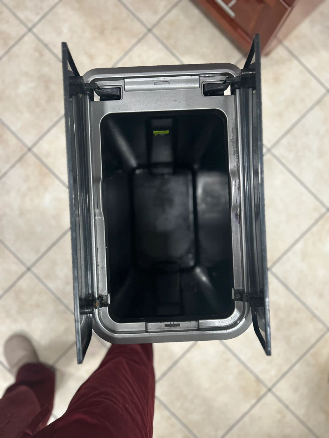 Stainless Steel Step Trash Can - photo 3