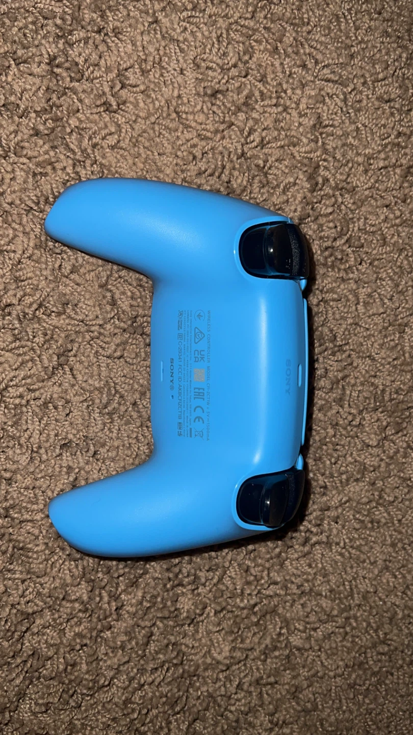 Light blue ps5 Bluetooth controller - photo 2