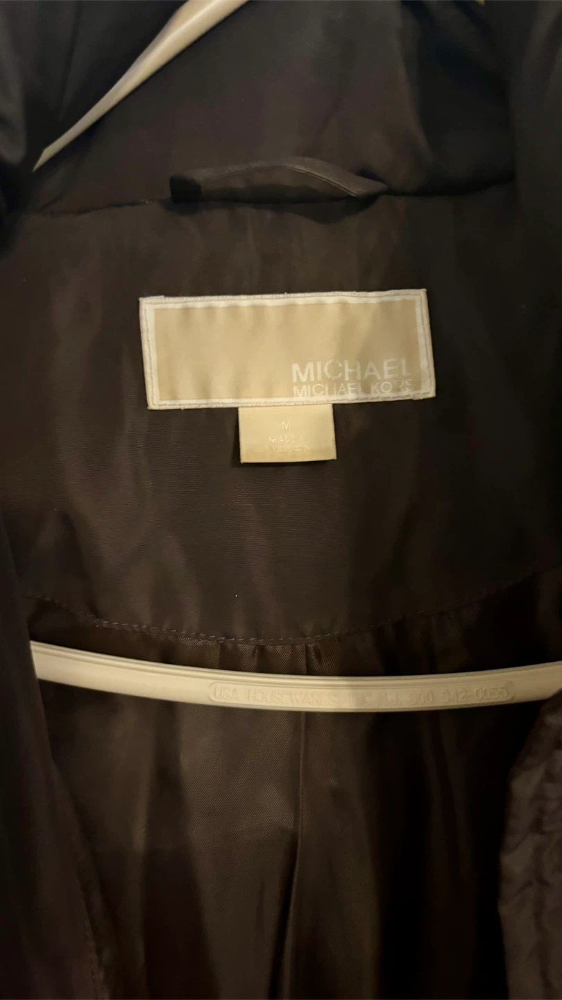 Michael Kors Women's Puffer Coat - Brown - Size M - photo 5