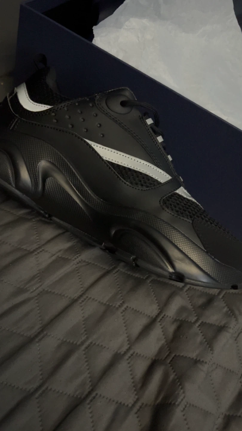 Dior B22 Sneakers Black *REFLECTIVE - photo 4