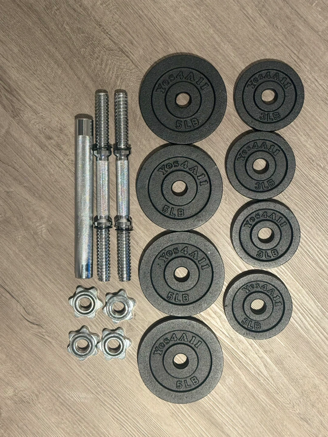 Yes4All Adjustable Dumbbell Set