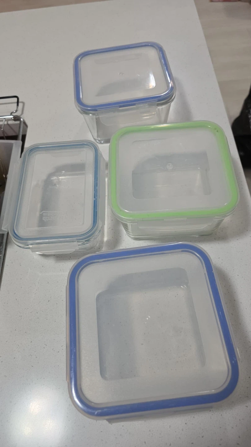 Glass Food Storage Containers with Lids