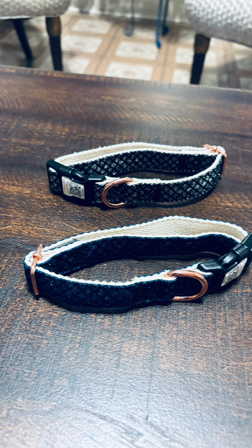Sparkly Dog Collars (Set of 2)
