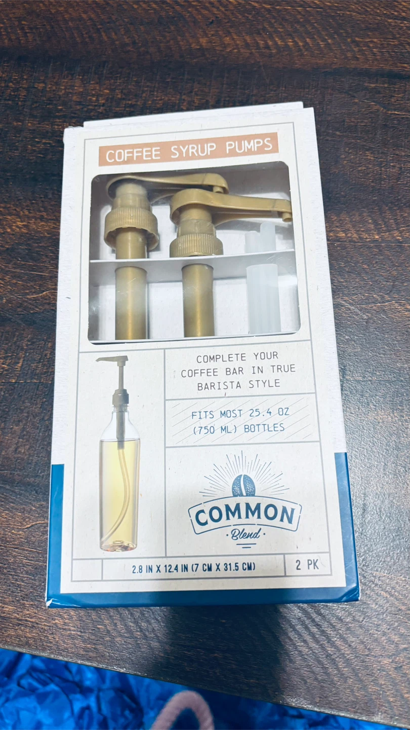 Common Blend Coffee Syrup Pumps - 2 Pack