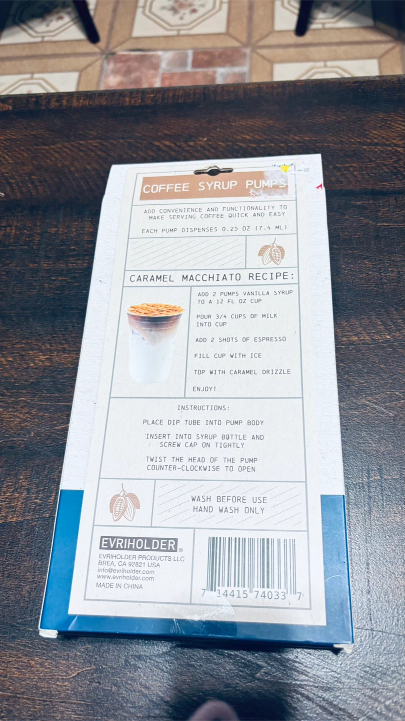 Common Blend Coffee Syrup Pumps - 2 Pack - photo 3