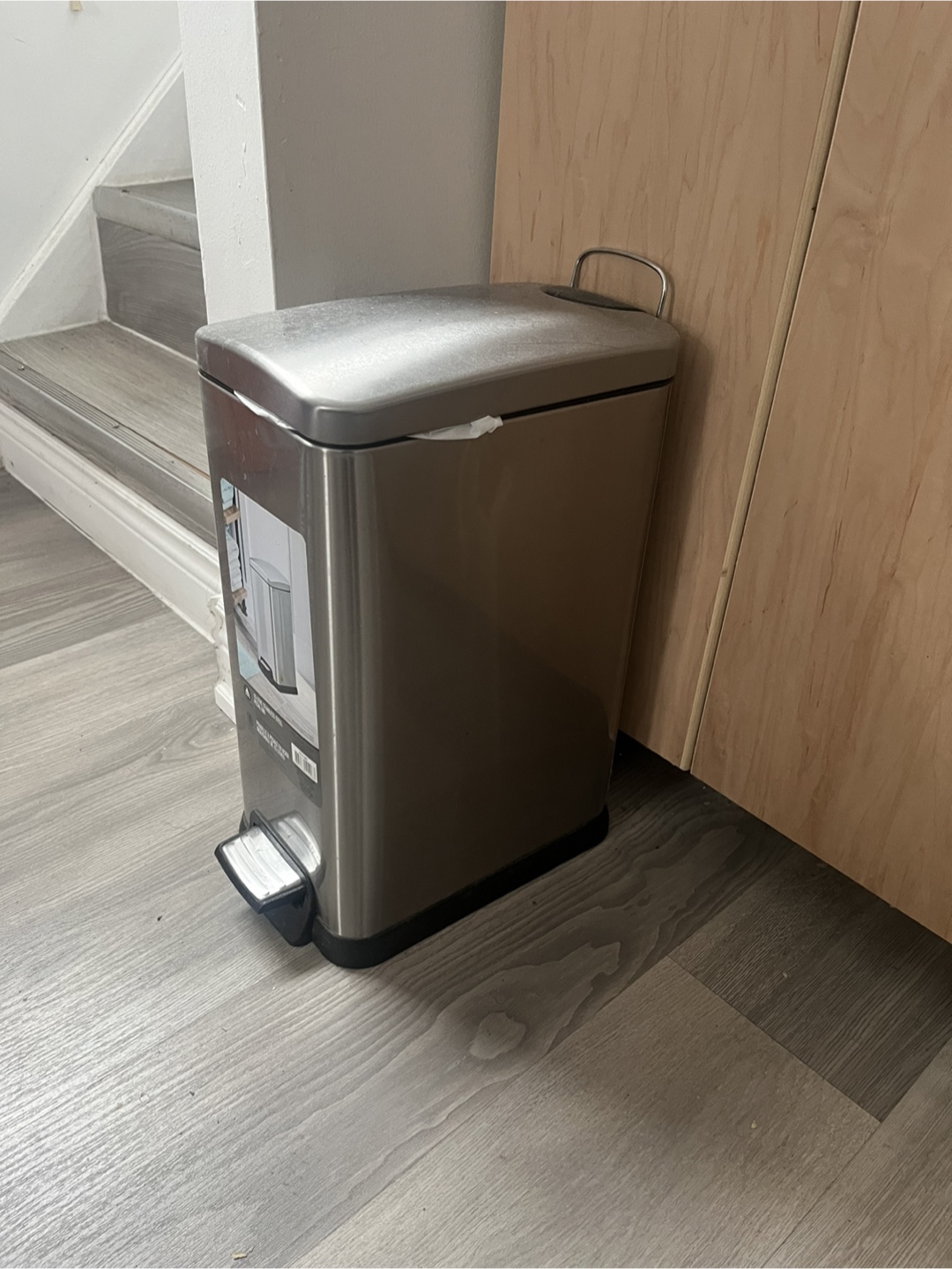 15 Litre Stainless Steel Pedal Bin