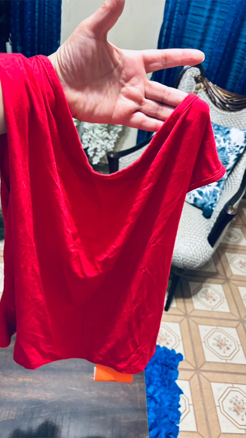 TANKANED Red Women's Top