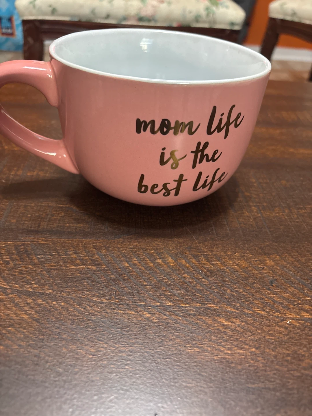 Pink "Mom Life is the Best Life" Mug