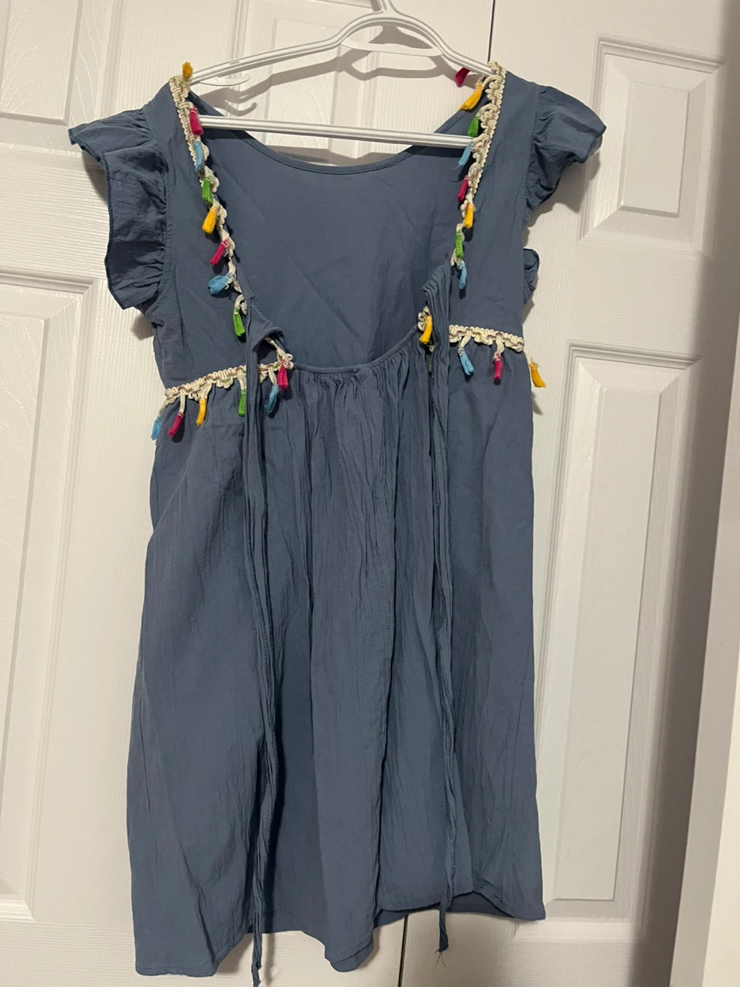 Medium Blue Tassel Dress - photo 2