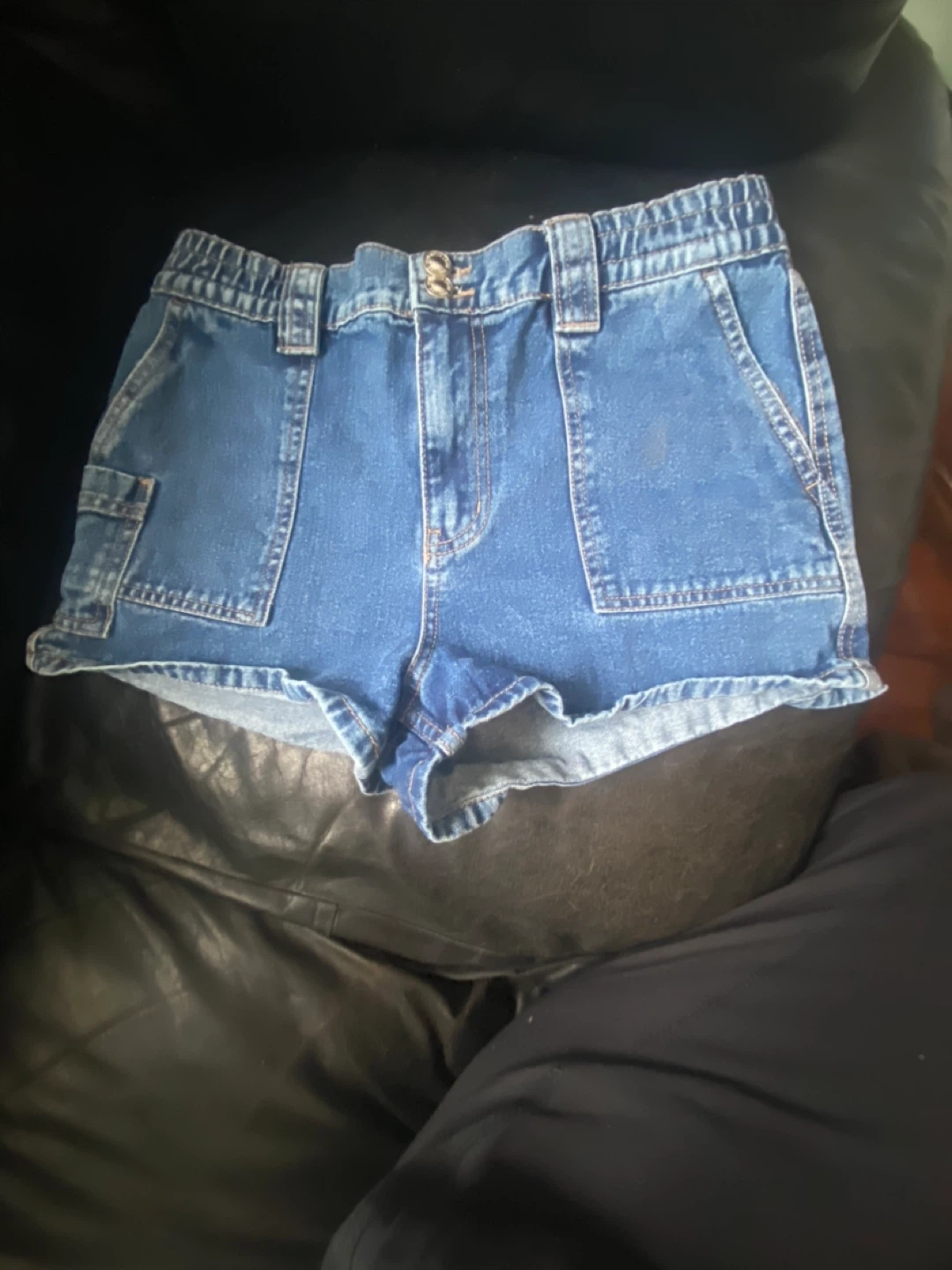 Denim Shorts Women's Size 7 - photo 2